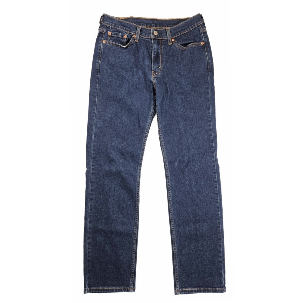 Levi's 514 Regular Straight Fit Medium Wash Denim Jeans Men's Size 30x32